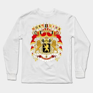 Great coat of arms of Belgium Long Sleeve T-Shirt